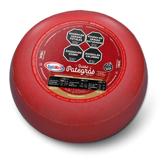 Queso Pategras Santa maria. Precio x kg.